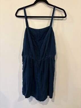 Old Navy Indigo Denim Cami Romper